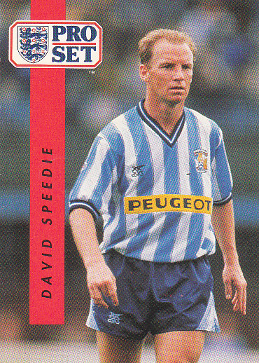 David Speedie Coventry City 1990/91 Pro Set #46